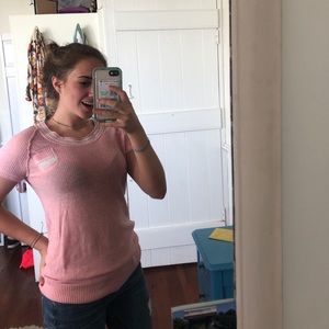 Light Pink Shirt w/ front pocket